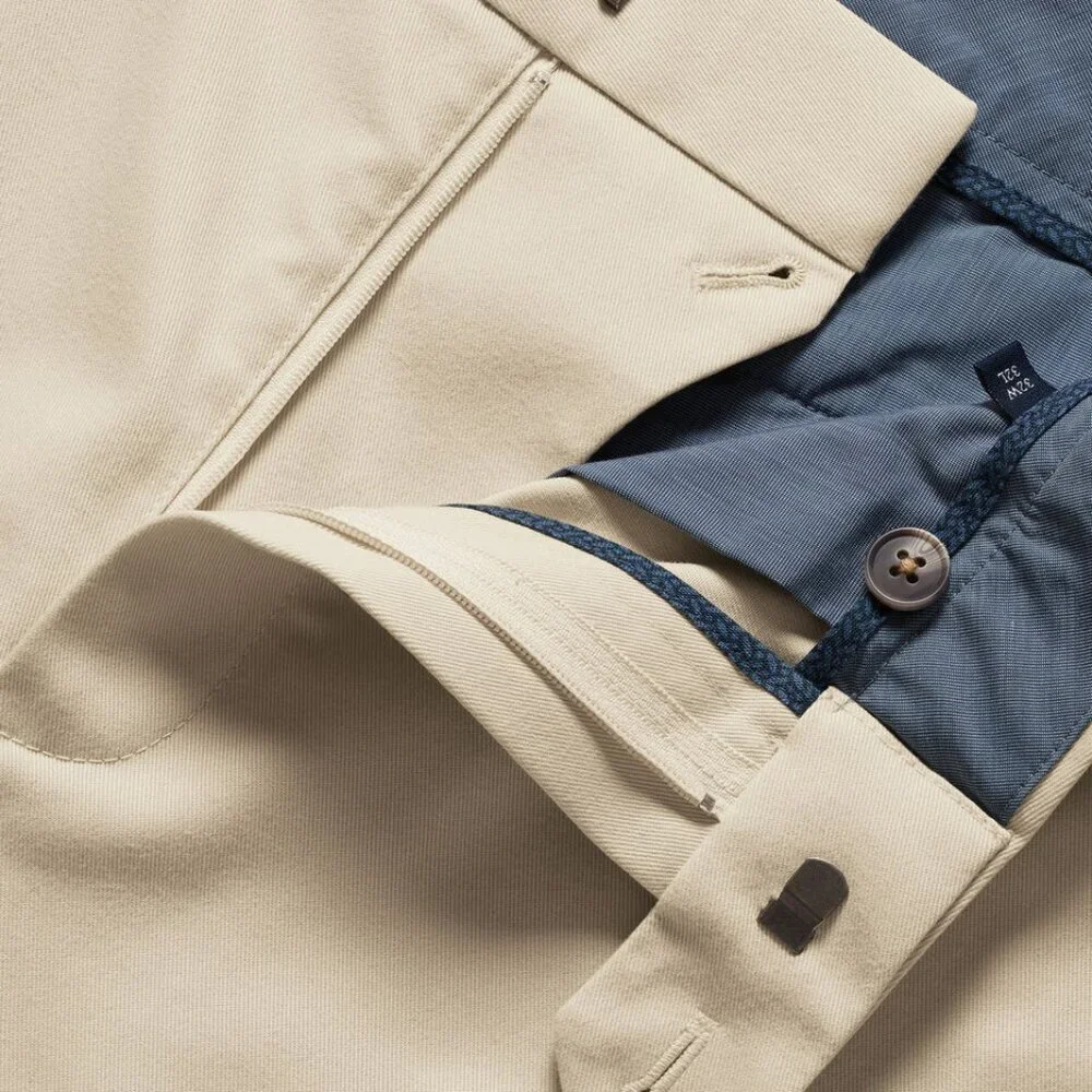 (NWOT) Charles Tyrwhitt - Ultimate Non-Iron Slim Fit Chinos (Stone) - Picture 2 of 6